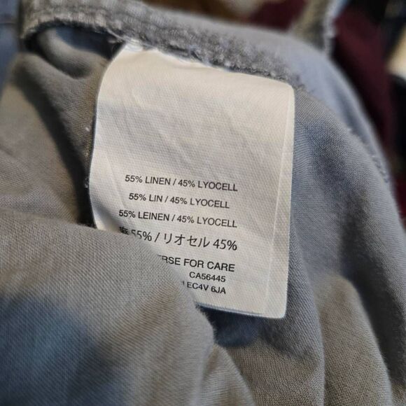 J. Crew Pants Size 4 Seaside Linen Blend Jogger Pull-On C4330 - Picture 6 of 6